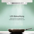 Dunstabzugshaube 80cm EASY8005WM RGBW Ambientebeleuchtung