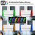 Dunstabzugshaube 80cm EASY8005WM RGBW Ambientebeleuchtung