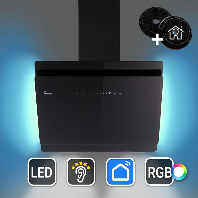 Cooker hood 60cm SOLO6005SM RGBW ambient lighting