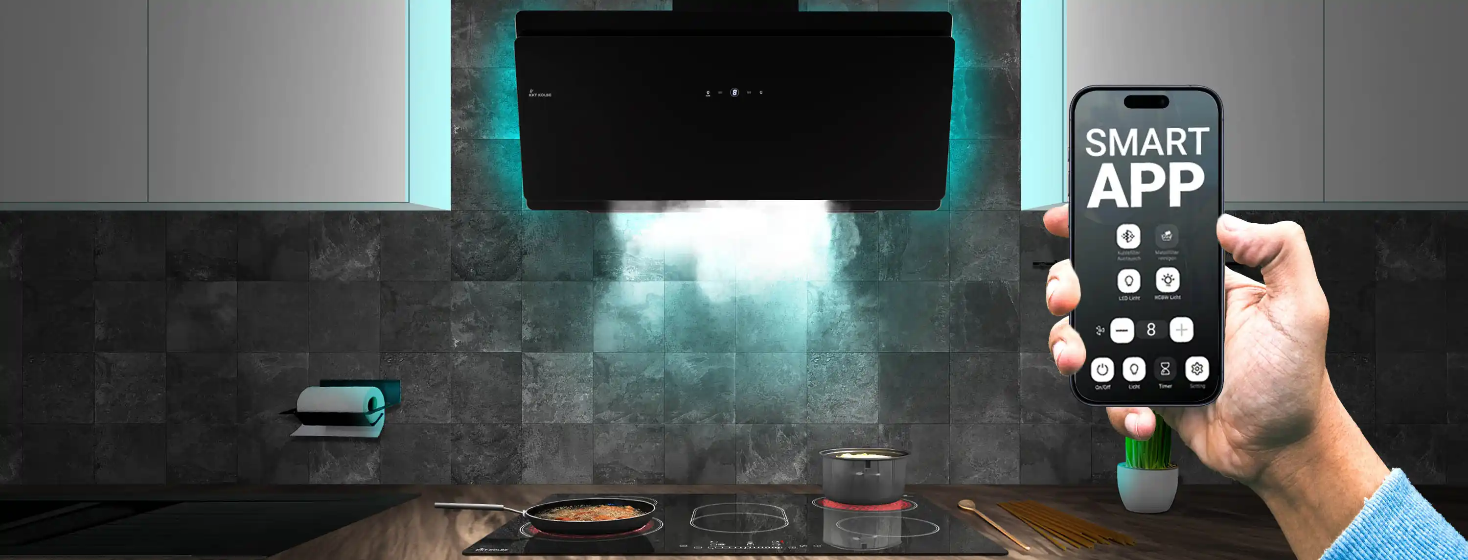 Smarte Bedienung per App