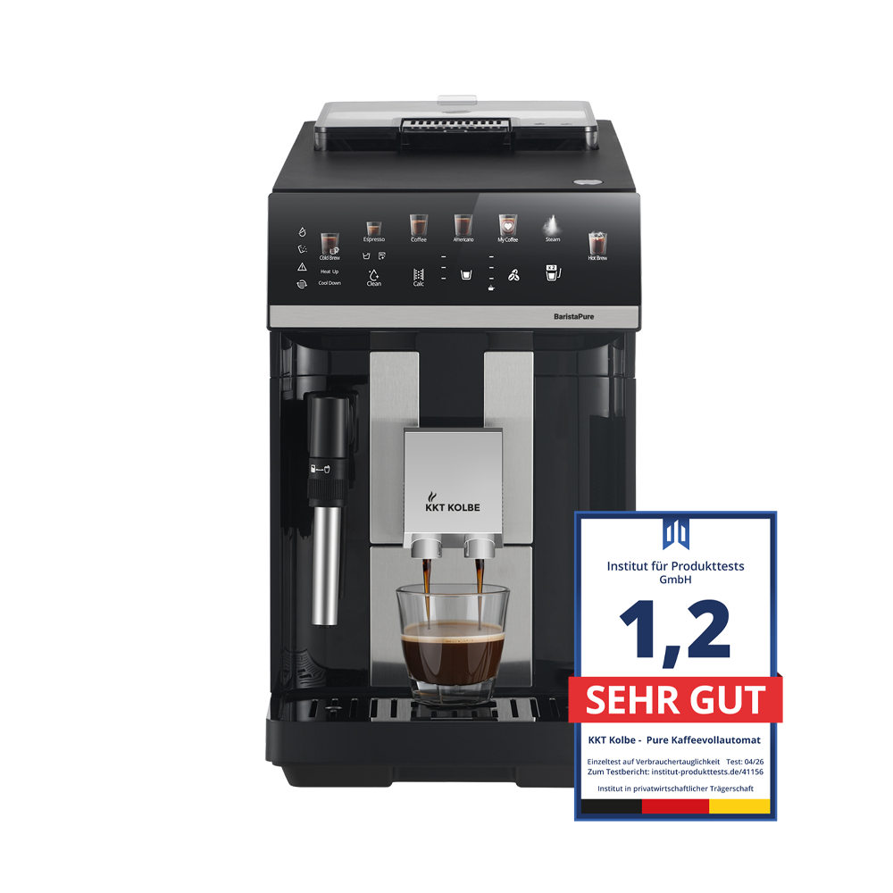 Testbericht zum Kaffeevollautomaten KKT KOLBE Pure